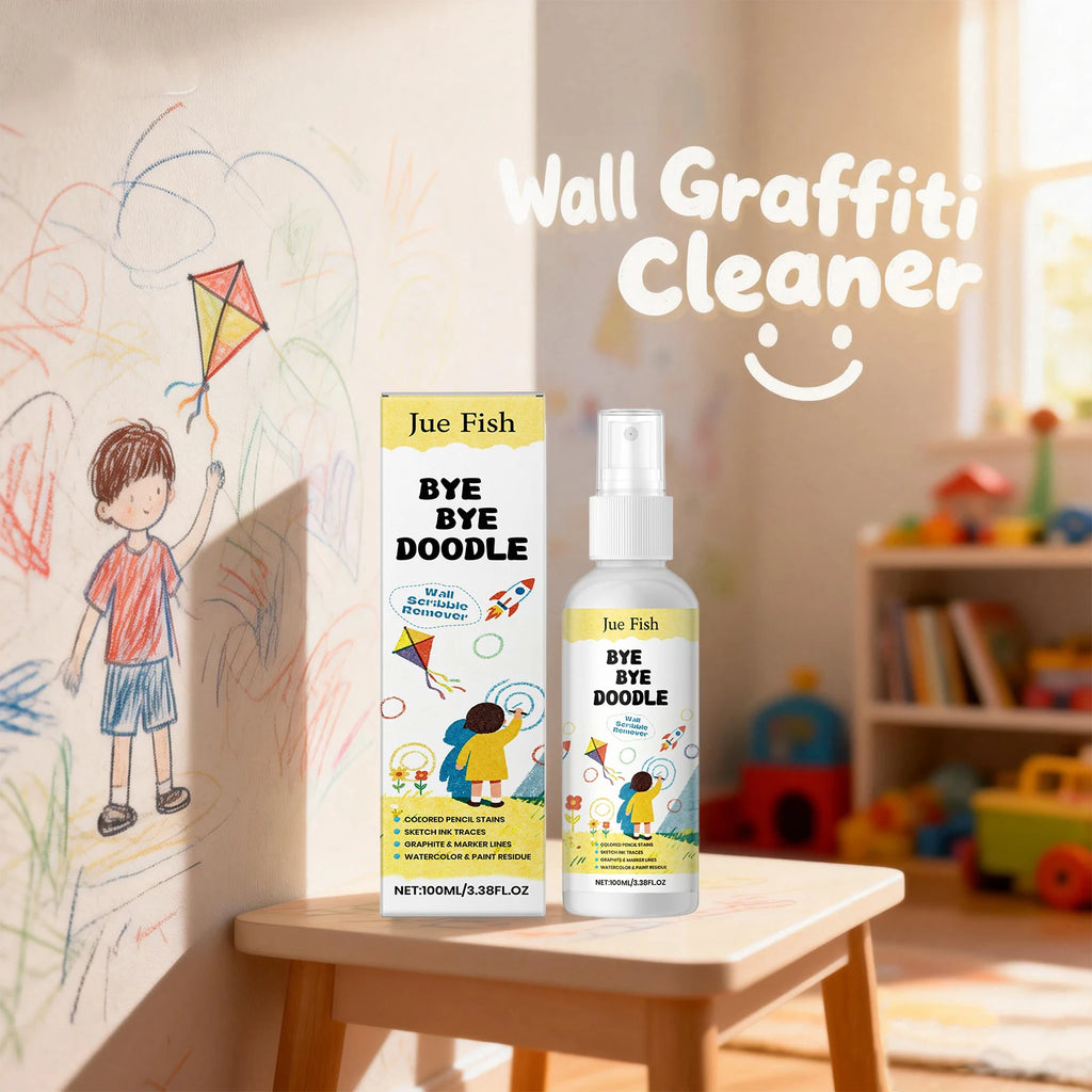 Doodle Remover Cleanser Wall Graffiti Cleaner Wall Colored Pencil Stains Remove Wall Spots Household Wall Cleaning Spray Oasis Select