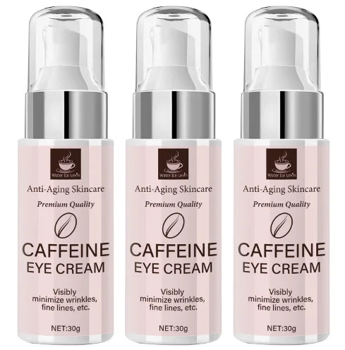 Caffeine Eye Cream – Niacinamide & Hyaluronic Acid Anti-Aging Anti-Aging Eye Cream Oasis Select Pink 30g