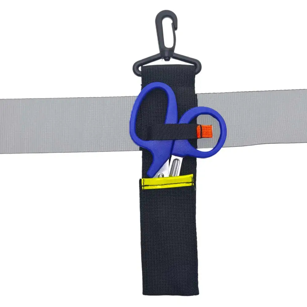 Dive Scissors Stainless Steel with Knife Sheath for Cutting Fishing Nets & Ropes Underwater Diver BCD Belt Scissors Oasis Select