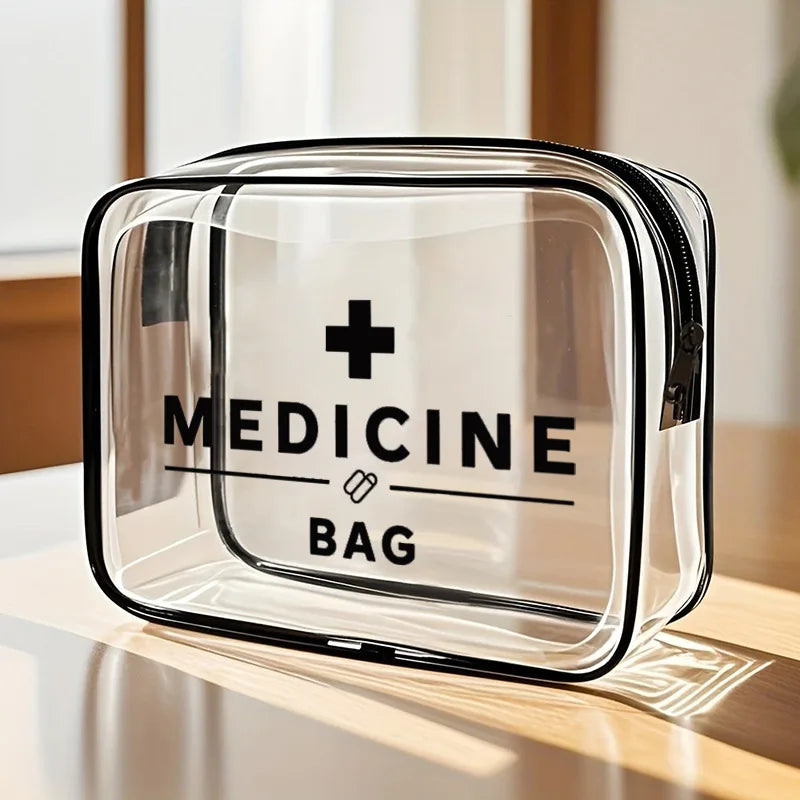 Waterproof Clear PVC Zipper Bag Summer Travel Cosmetic Organizer Toiletry Makeup Storage Bag Cosmetic Bag Oasis Select cross