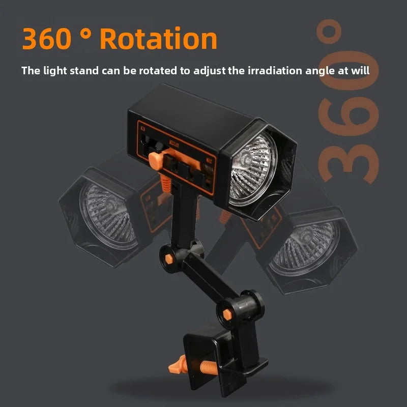 UVA UVB Turtle Basking Lamp | Full Spectrum Reptile Heat Light