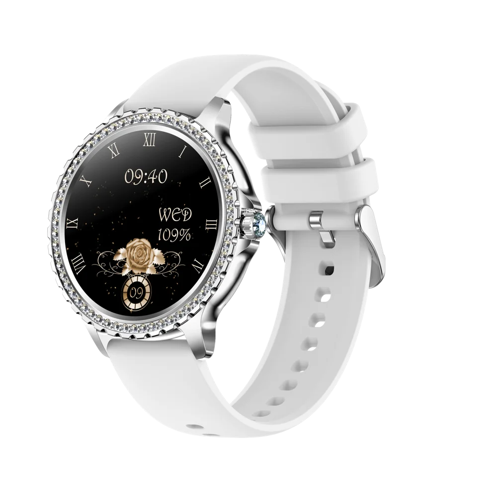 New Smart Watch Women DIY Watch Face Waterproof Heartrate Monitor Ladies Smartwatch Gifts Sports Fitness Tracker For IOS Android Oasis Select i58 SVWHS