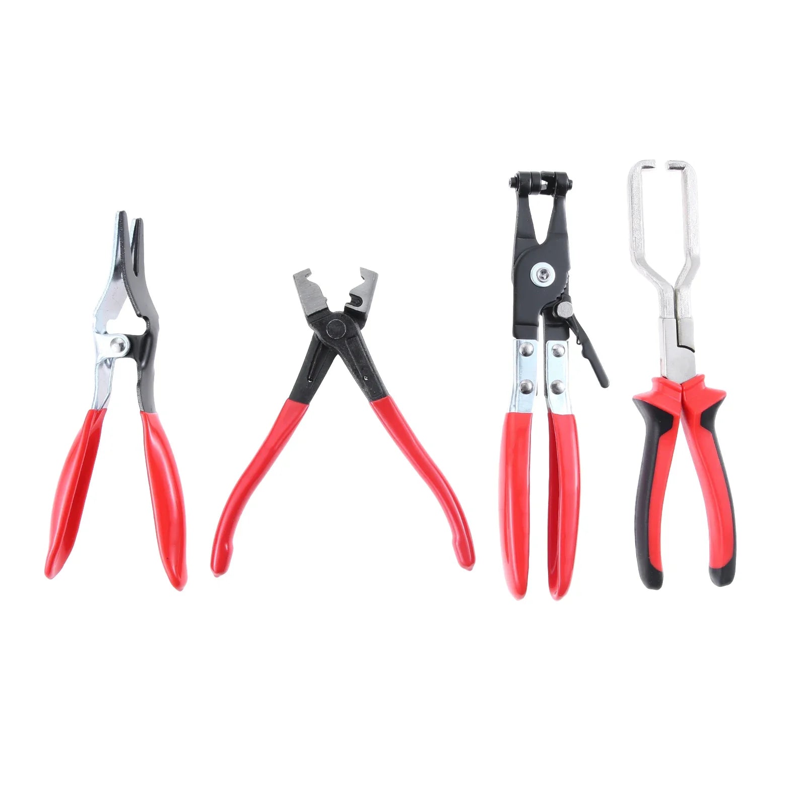For Multi-Angle Operation 4pcs Alloy Steel Pliers Hose Removal Pliers Fuel Filter Clamp Hose Pipe Clamp 80 Degree Bolt Cutter Oasis Select
