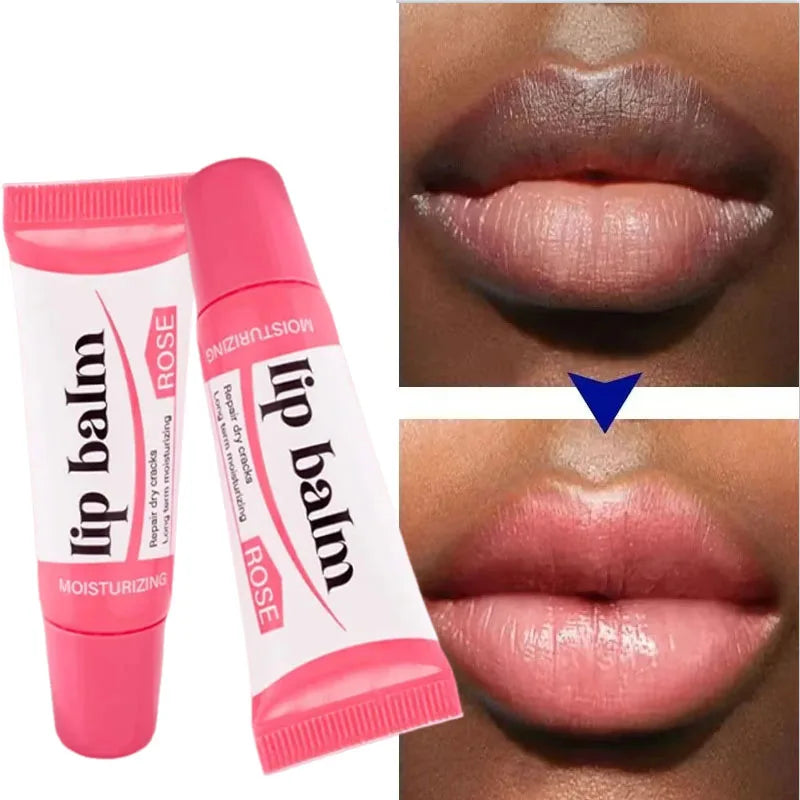 Remove Dark Lip Balm Lightening Melanin Mask Gloss Exfoliating Lip Pink Treatment Reduce Lip Lines Improve Dryness Moisturizing Oasis Select