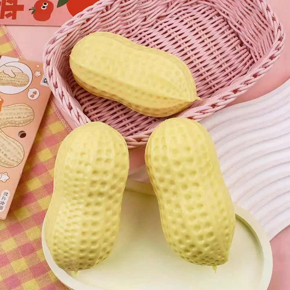 Peanut Stress Relief Squeeze Toy – ADHD & Autism Sensory Tool