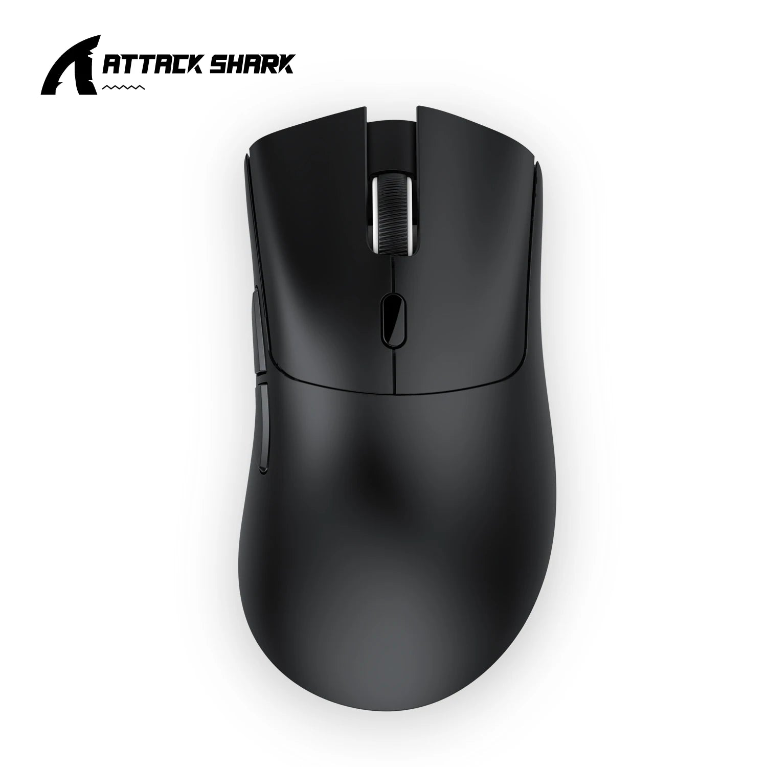 Attack Shark R1 Wireless Gaming Mouse Tri Mode 2.4G Bluetooth Wired 18K DPI 1000Hz PAW3311 Sensor 59g Lightweight Rechargeable Oasis Select R1 Black