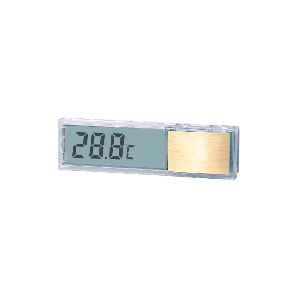 1pc Aquarium Thermometer 3D Digital LED Electronic Fish Tank Temperature Fish Turtle Temp Meter Aquarium Decoration Oasis Select 1PCS