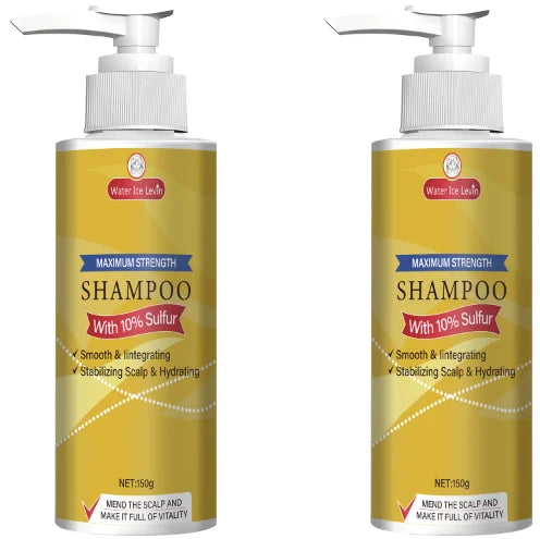 Maximum Strength 10% Sulfur Shampoo - Smoothing, Scalp Stabilizing & Hydrating for Men & Women. Oasis Select Moisturizing