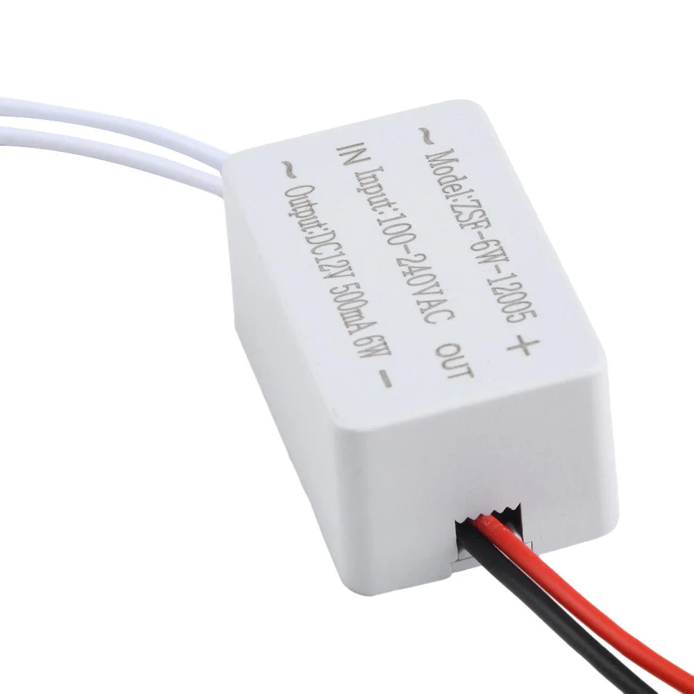 12V 6/12/18/24/36/48/60W LED Driver Constant Voltage Driving Power Supply 0.5/1/1.5/2/3/4/5A Power Supply Lighting Transformers Oasis Select