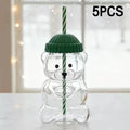 Hot Sale 2025 Creative Cute Bear Coffee Cup Cartoon Bear Shaped Coffee Cup Cute Bear Cup Transparent Oasis Select A3