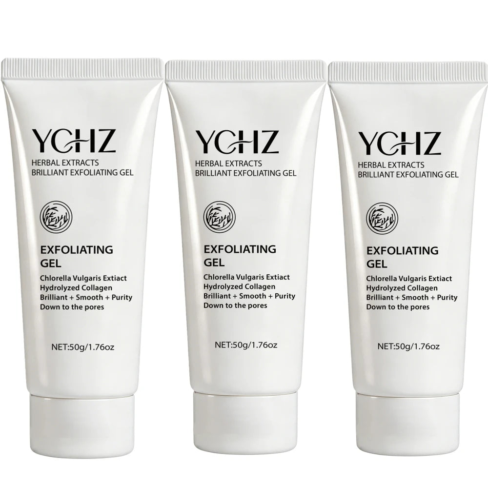 YCHZ Herbal Exfoliating Gel 80g – Brightening Daily Cleanser