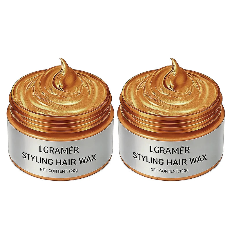 Temporary Hair Color Wax – 9 Shades | Silver Gray, Wine Red & More