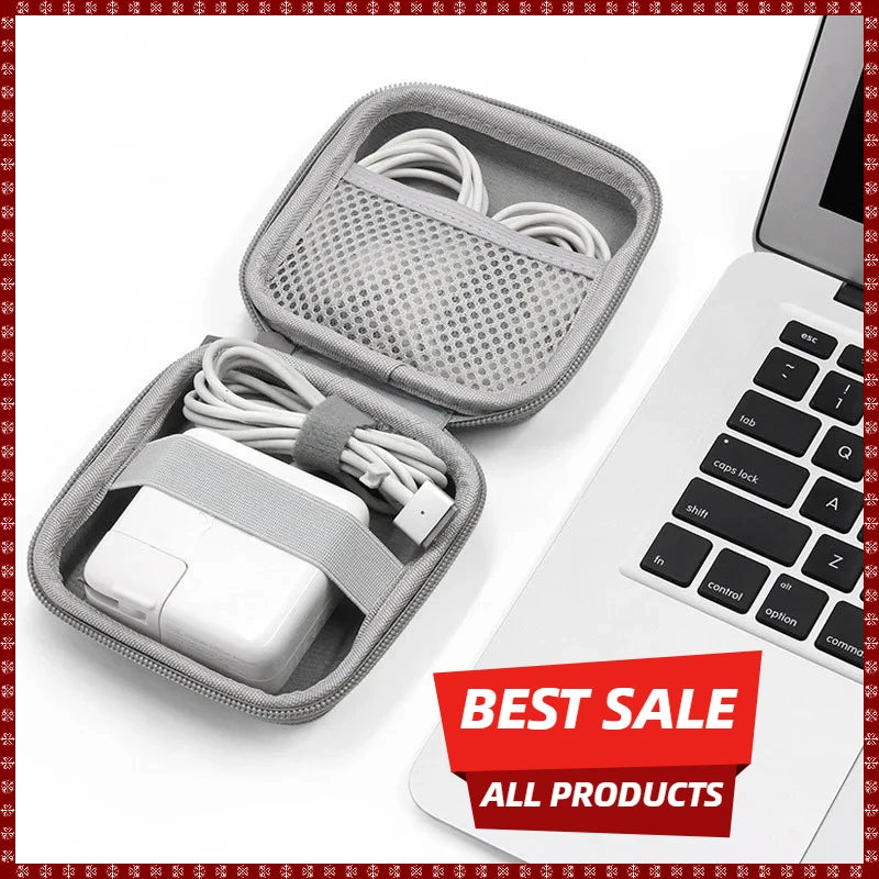 Portable Earphone Storage Bag Data Cable Organizer Bag Multifunctional Digital Gadgets Case For Charger U Disk Protective Cover Oasis Select