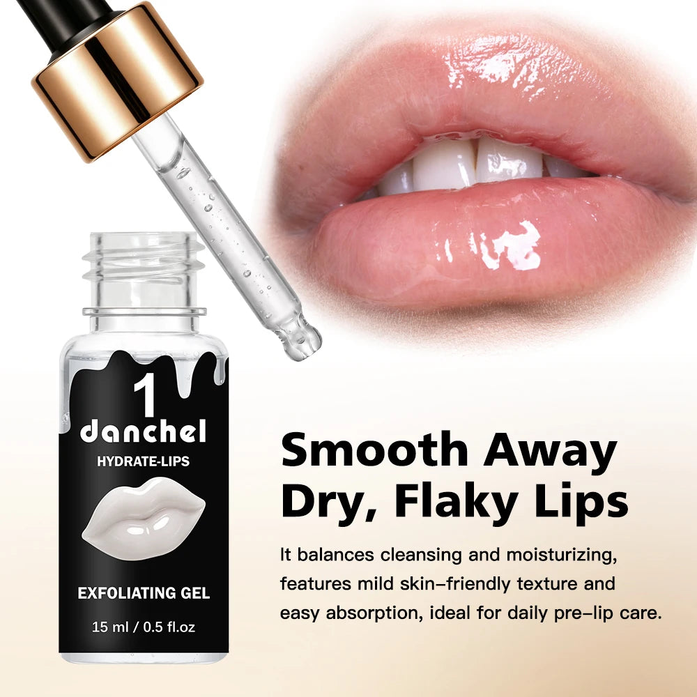 Hydrate-Lips Set Gentle Exfoliation Formula Long-Lasting Color Deep Nourishment Full Uniform Color Micro Needle Lip Gloss Kit Oasis Select