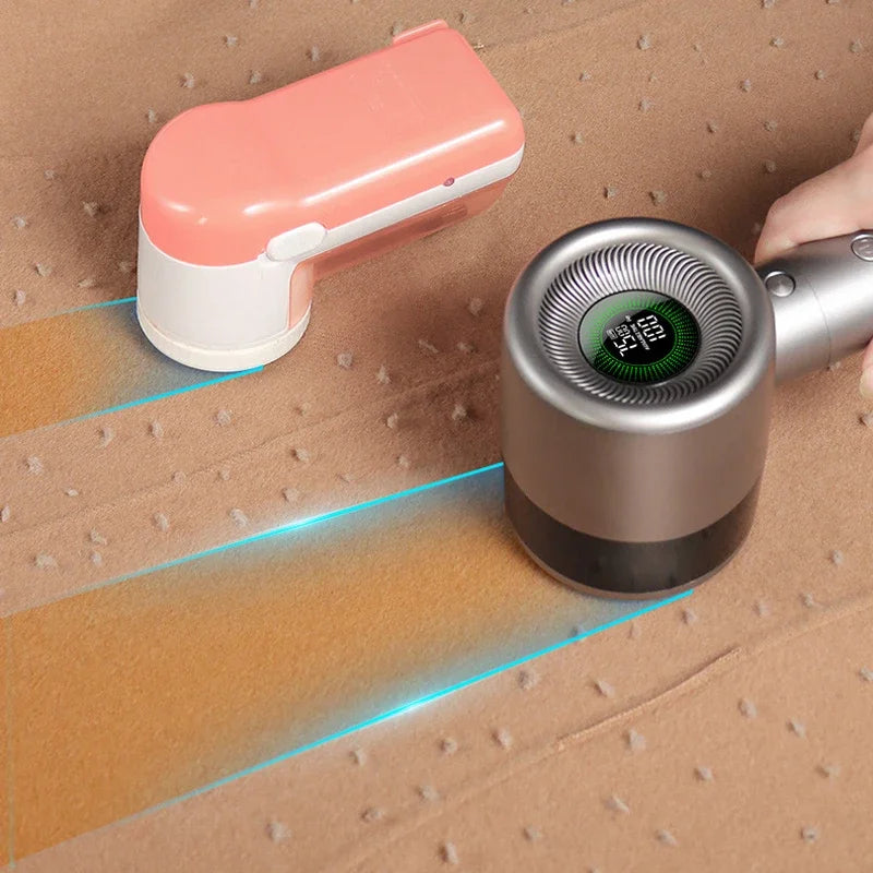 4000mAh Intelligent Lint Remover Spool Machine LCD 5-gear Pellet LED Lighting Hairball Trimmer Clothes Electric Lint Remover Oasis Select