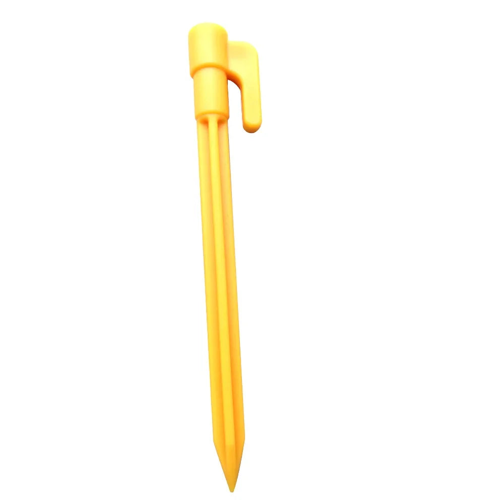 outdoor Camping Tent Nails Sand Ground Triangular Stake Ground Awning Camping Tools Plastic Tent Pegs Nail Oasis Select