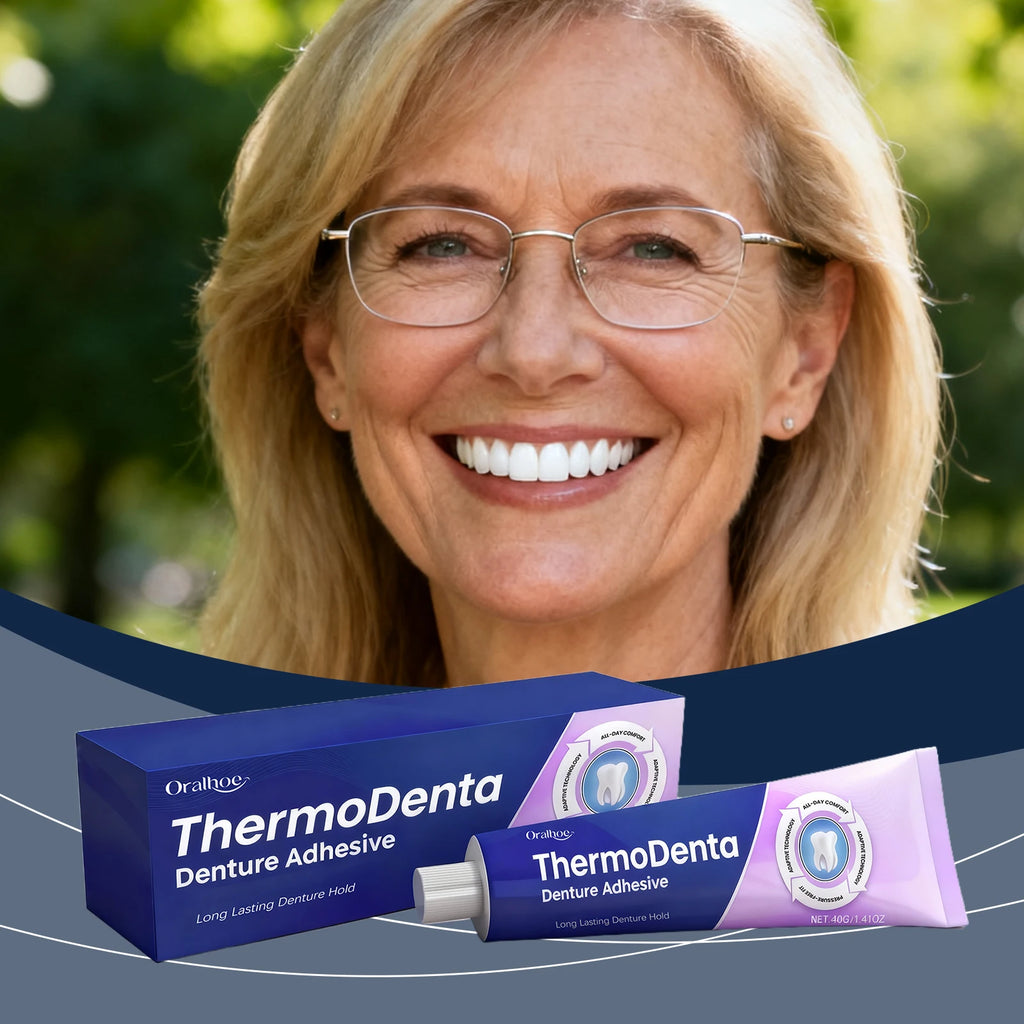 Denture Adhesive Cream – Secure, Long-Lasting Hold | Upper & Lower Denture Adhesive Cream Oasis Select