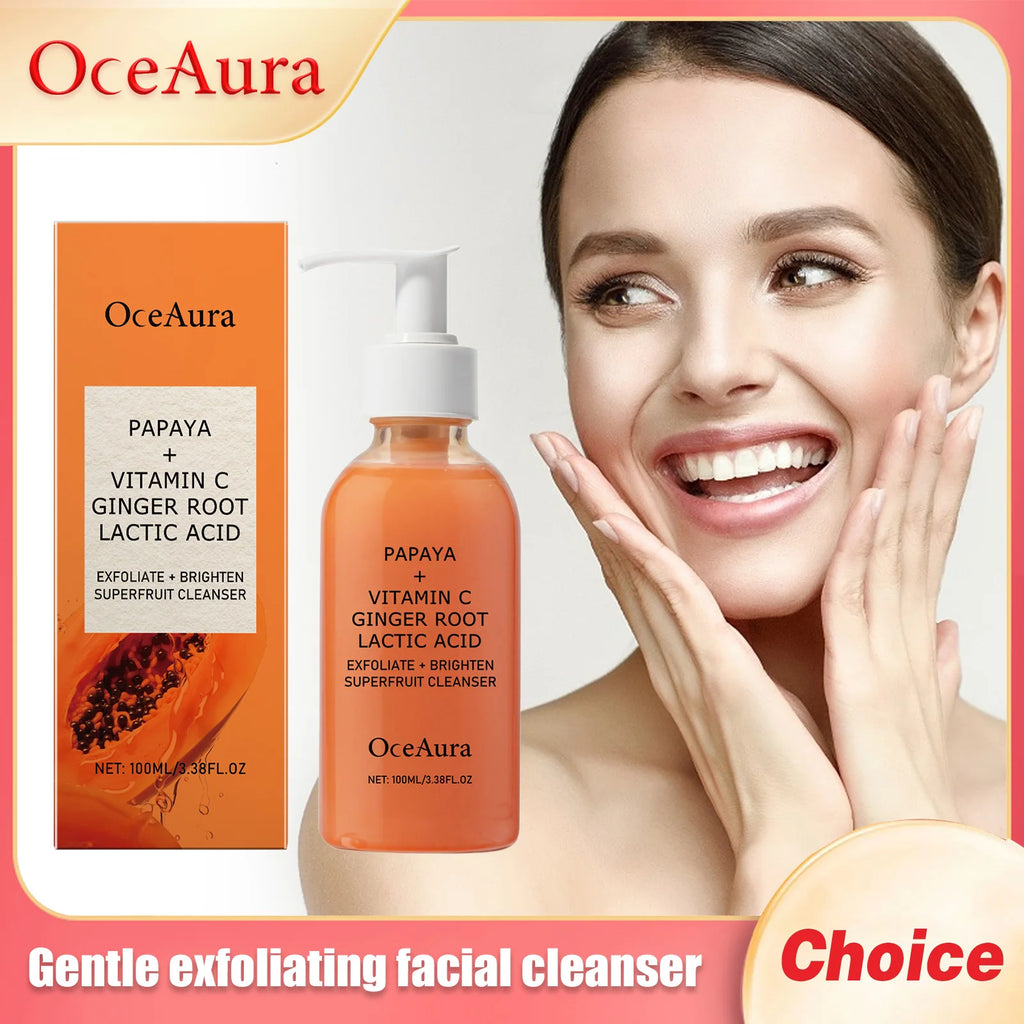 Coconut Oil Facial cleanser Tighten Cheek Control Skins Oiling Removing Acne Reducing Blackheads Pores Faces Moisturizing Oils Oasis Select