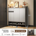 large-capacity storage and storage in the corridor at the entrance of the home integrated multi-functional dust cabinet Oasis Select White door 80