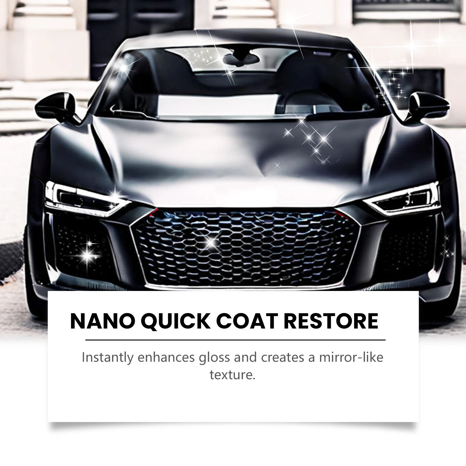 Car Nano Coating Spray Quick-Dry Coating Hydrophobic Protection Polishing Long-Lasting Shine Reduce Stains Car Maintenance Agent Oasis Select