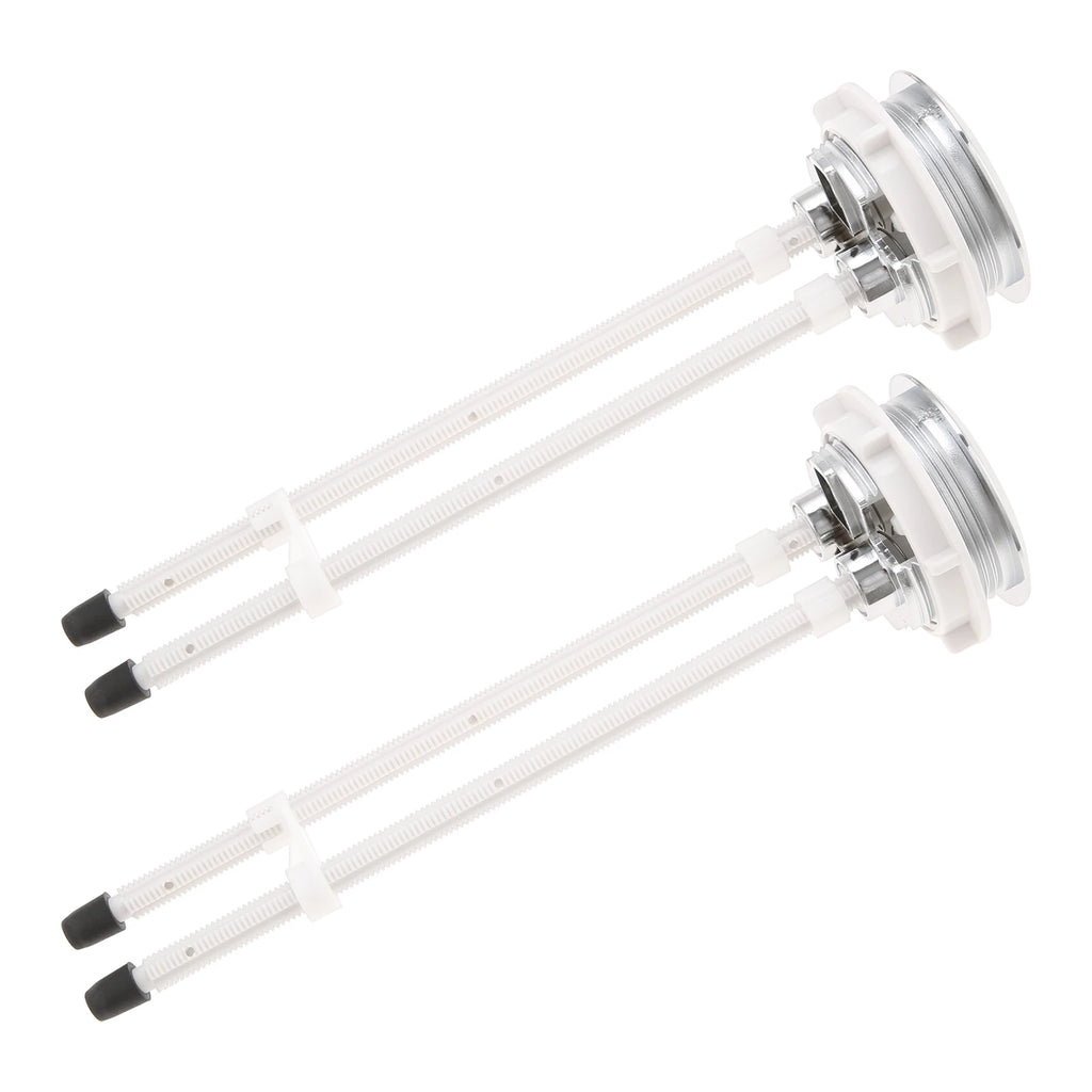 2Sets 48mm Dual Flush Toilet Button,for Glacier Bay/AquaSource,Tool-Free Installation with Adjustable Rods Corrosion-Resistant Oasis Select
