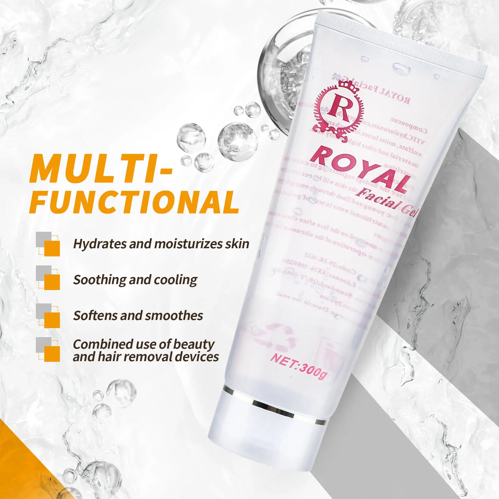KWD Ultrasonic RF Conductive Gel 300g – IPL & Skin Tightening Conductive Gel Oasis Select