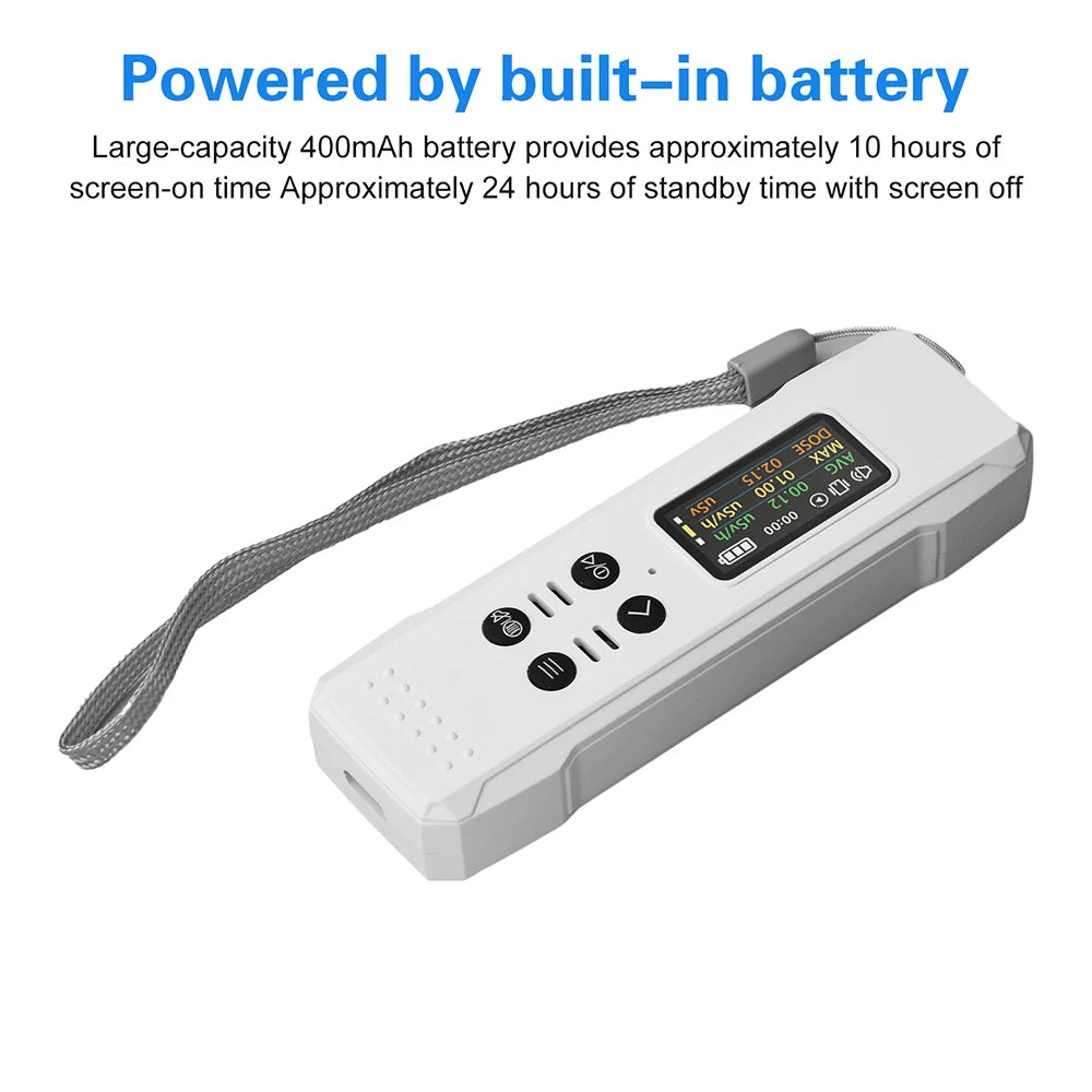 Portable Nuclear Radiation Detector Geiger Counter X Gamma Beta Ray Monitor For Nuclear Contaminated Seafood Detection Oasis Select