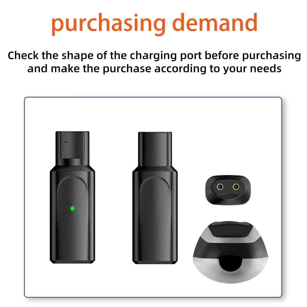 Type-C Shaver Charger Adapter for Braun Series 1 3 5 6 7 9 XT5 Shaver Charger Adapter Oasis Select