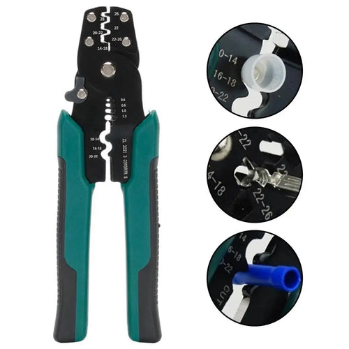 3-in-1 Wire Crimping Pliers – Stripper, Cutter & Crimper Wire Crimping Pliers Oasis Select