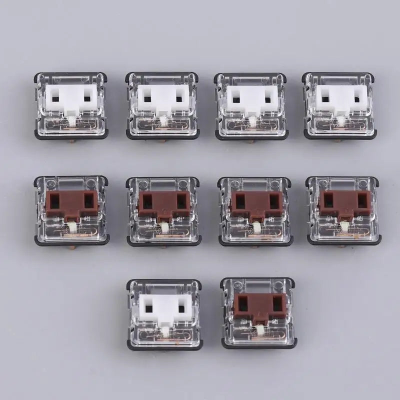SXH 5Pcs Low Profile Keyboard Switch For G913 G915 G813 G815 Keyboard Repair Parts White Brown Red Switches Oasis Select
