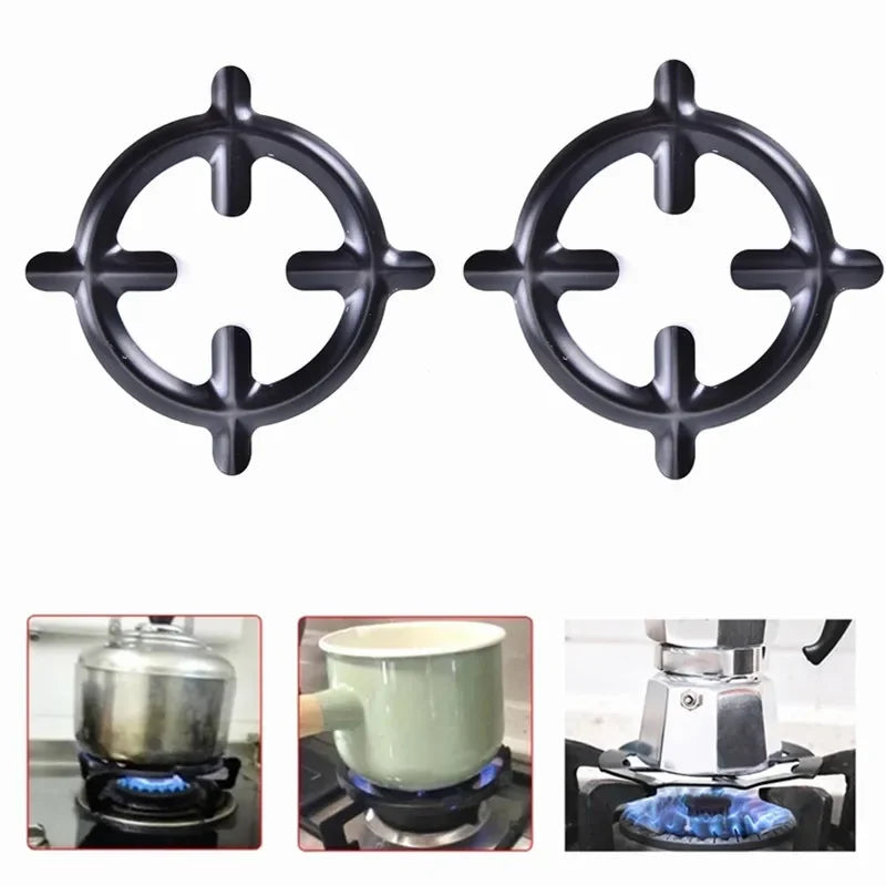 1PCS Iron Gas Stove Cooker Plate Coffee Moka Pot Stand Reducer Ring Holder Moka Pot Tool for Home Kitchen Cookware Supplies Oasis Select