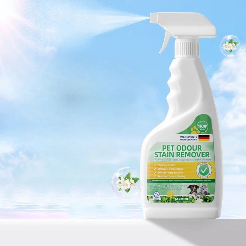 1PC Pet Deodorant Spray Antibacterial Urine Odor Remover Enzyme Decomposition Freshener for Cats and Dogs Pet Supplies Oasis Select Jasmine