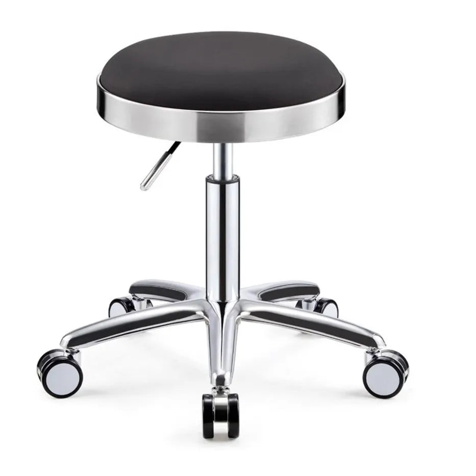 Stainless steel beauty stool pulley stool lifting large work stool hair and nail stool hair cutting chair swivel chair Oasis Select 12