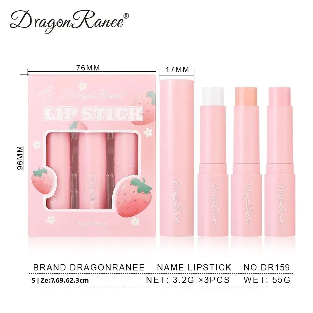 Dragon Ranee Color-Changing Lip Balm 3pc Set | Sleep Mask