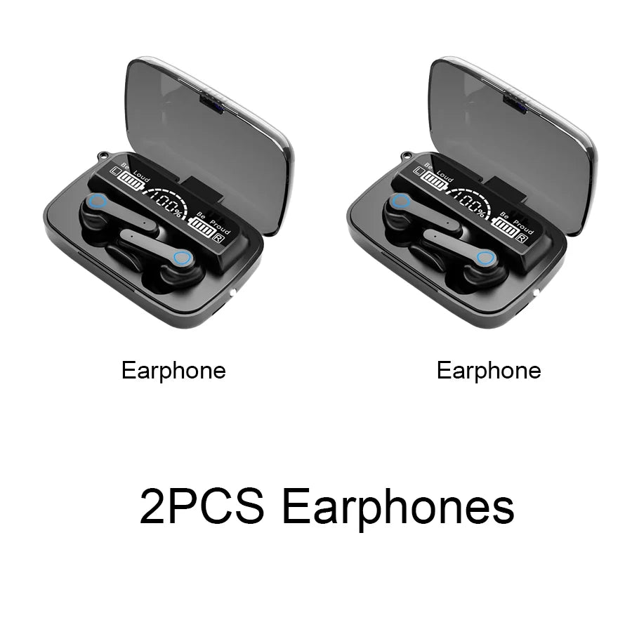 M19 TWS Wireless Bluetooth Headset Noise Cancelling Gaming Earbuds with Mic Wireless Headphones Bluetooth Earphones for Phones Oasis Select D