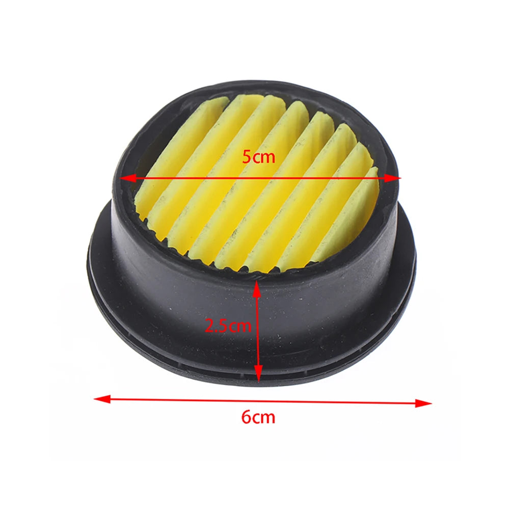 4Pcs Air Compressor Filter Element Silencer Muffler Filter Vacuum Cleaner Pump Element Inside Air Filter 6*2.5cm Oasis Select