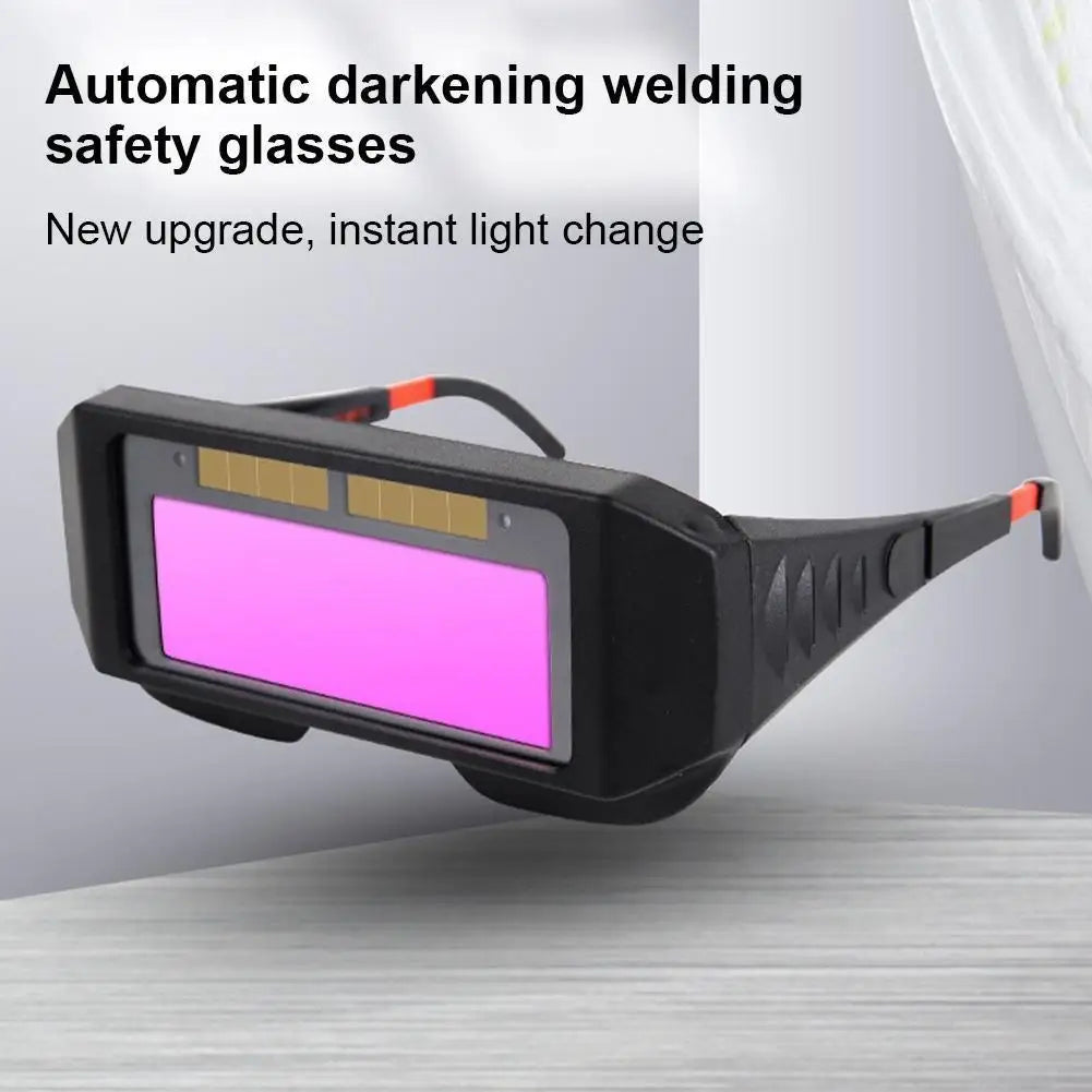 Auto Darkening Welding Goggles | Anti-Glare Solar Eye Shield