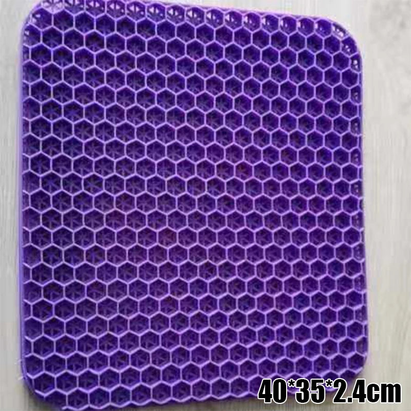 Gel Seat Cushion Breathable Cooling Pad For Summer Car Seat Soft Cooling Pad Office And Home Stool Oasis Select Other Purple