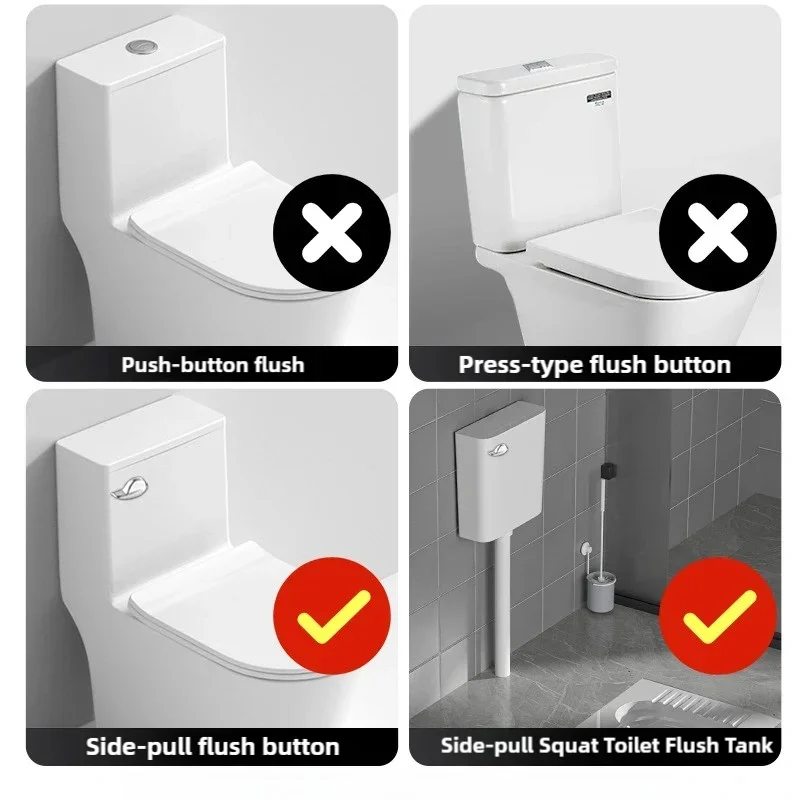 Auto Toilet Flusher Toilet Sensor Flushers toilet Automatic Water Separator Toilets and Toilet Parts Touchless WC Flush System Oasis Select