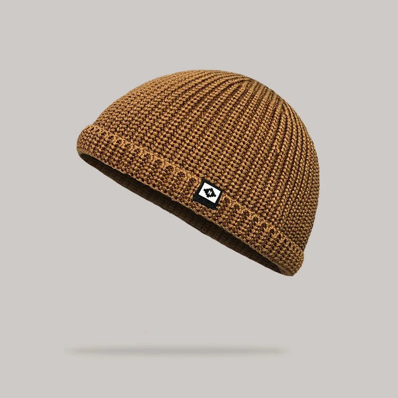 Guapi hat, knitted hat, landlord hat, hip-hop hat, toe cap, small label hat, cloth label hat, adult retro ethnic style Oasis Select