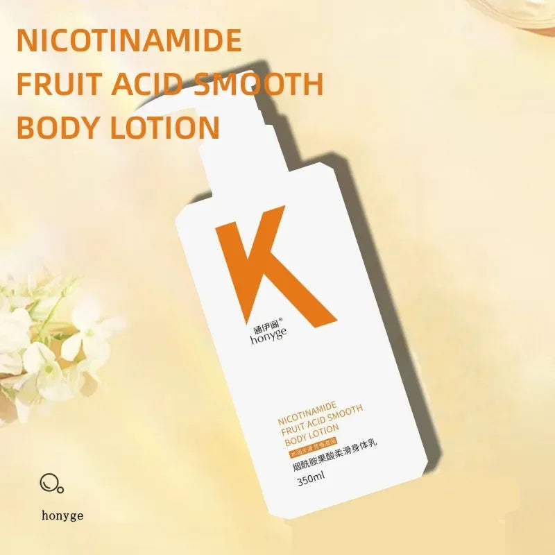 Niacinamide & Fruit Acid Smoothing Body Lotion 350ml Body Moisturizer Oasis Select