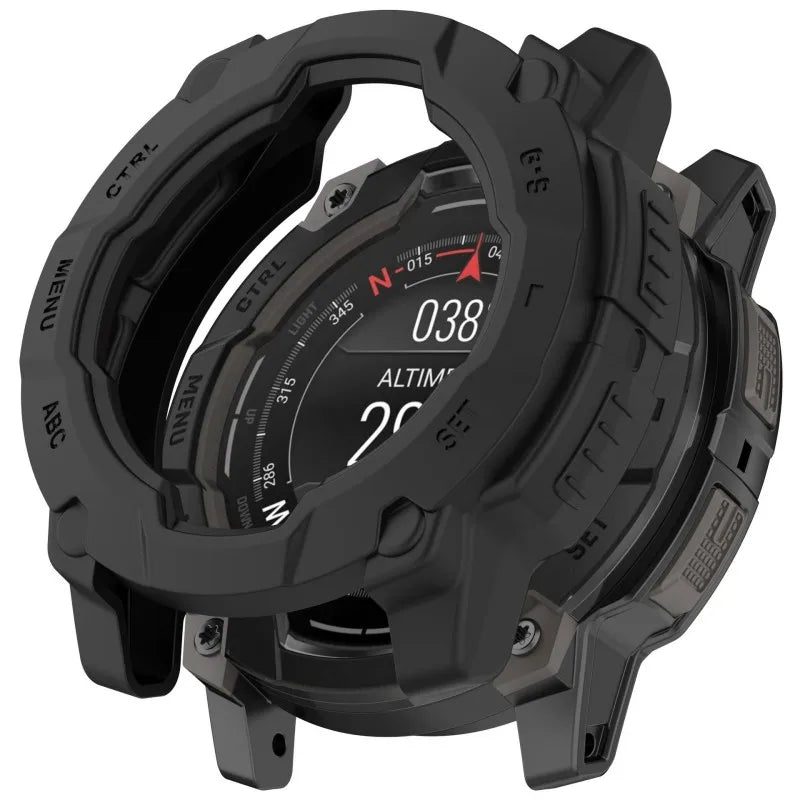 TPU Case for Garmin Instinct 3 45mm 50mm AMOLED Solar Bumper Cover Smartwatch Bumper Case Oasis Select