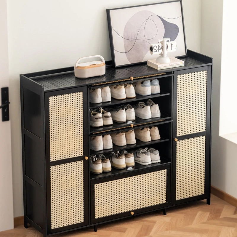 Shoe cabinets, simple modern storage outside the door of the home, and storage cabinets. Economical small-entry large-capacity Oasis Select