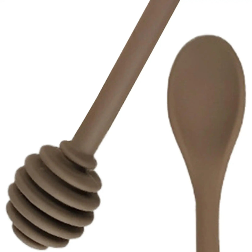 1PC Honey Stirrer Kitchen Honey Dispensing Spoon Non-Drip Jam Mixing Stirrer for Kitchen Baking Cooking Restaurant Jam Syrup Oasis Select