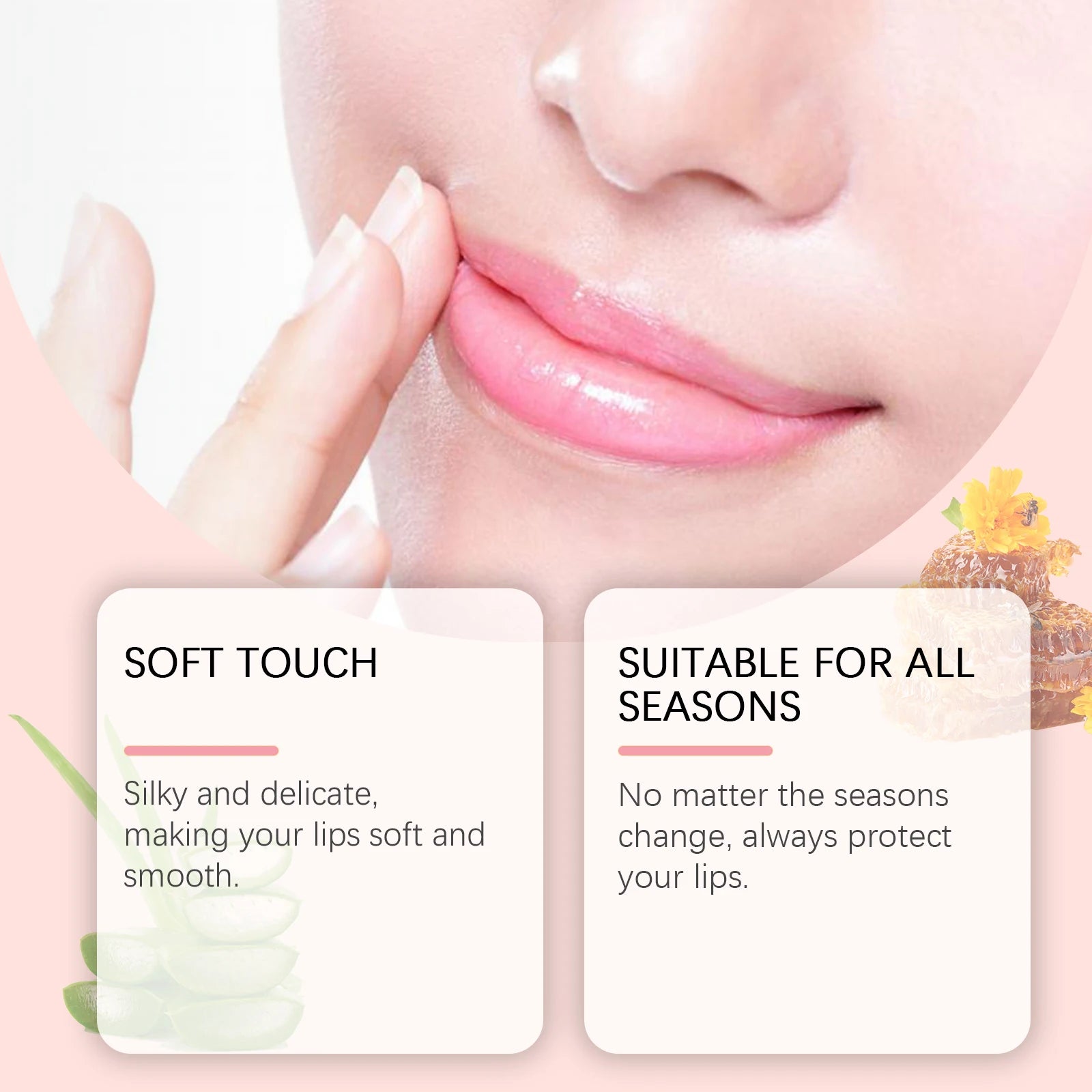 Colored Lip Balm Gentle Moisturizing Soft and Moisturizing Lips Non-fading Skin Care Dull Moisturizing Lip Balm Oasis Select