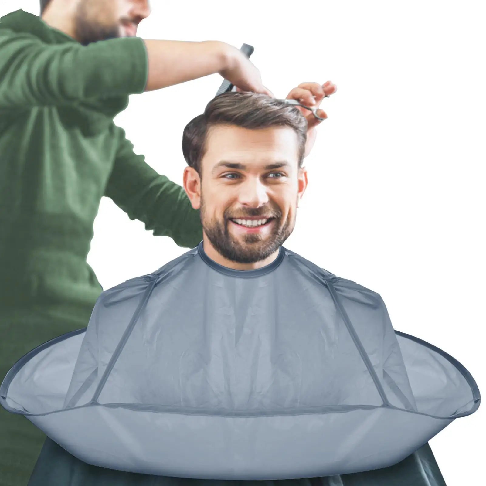 Hair Cutting Cape Waterproof Haircut Cape Barber Cape Foldable Umbrella Cape Hair Cutting Tools Salon Cape Barber accessories Oasis Select