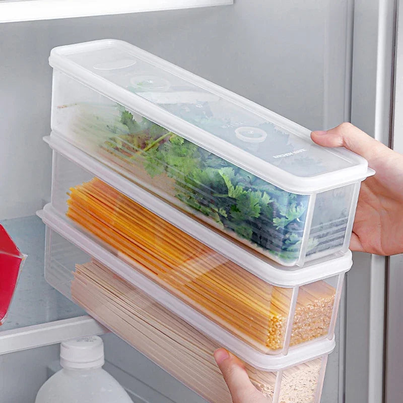 Refrigerator fresh-keeping storage box, fresh-keeping artifact,Small Food Preservation Boxes,Transparent Sealed Storage Box Oasis Select