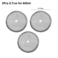 3Pcs Reusable Coffee Press Filters French Press 350/800/1000ml Filters Mesh Replacement Coffeeware Accessories Oasis Select 3Pcs 8.7cm for 800ml