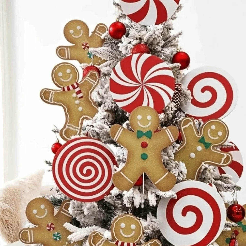 Large Shatterproof Christmas Tree Ornaments Set – 4/8/12 Pcs