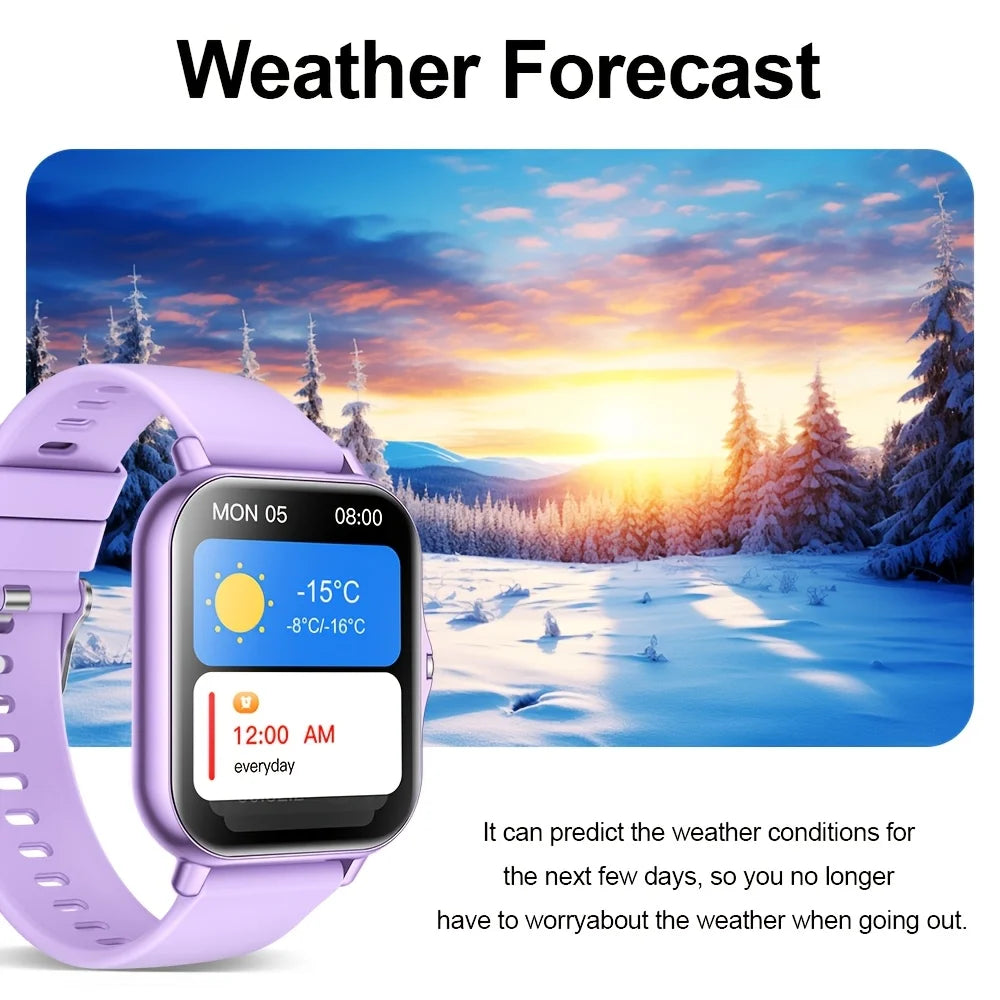 ERUN Smartwatch 1.83" Touch Screen – Calls, Sleep & Activity